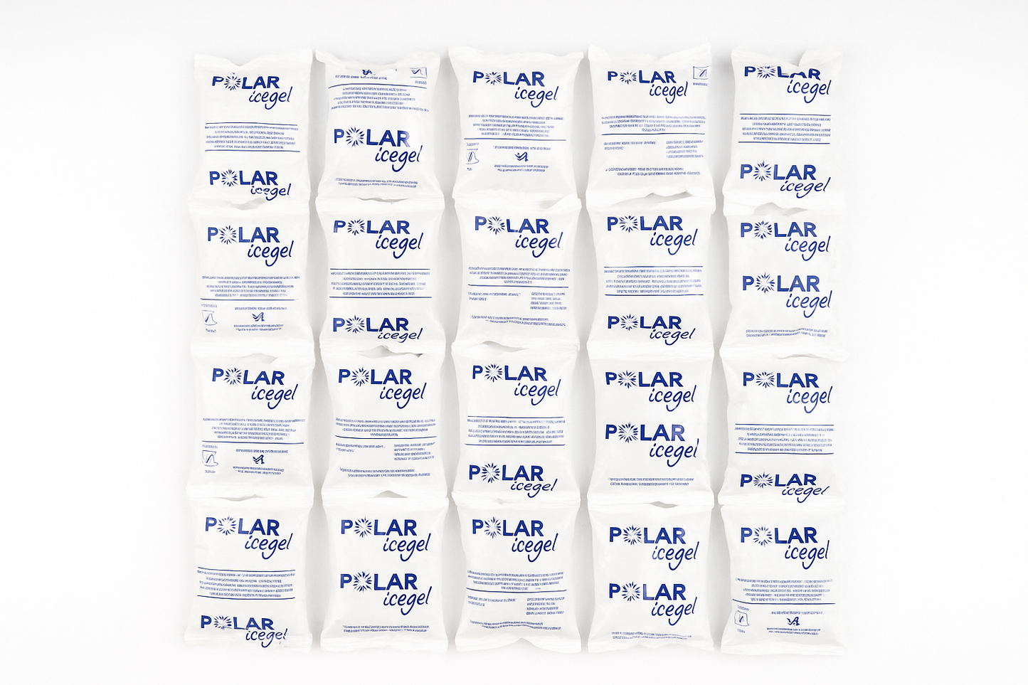 Economic Fast Ice Pack 24 Cellette 880g - Ghiaccio Sintetico Ecologico Professionale