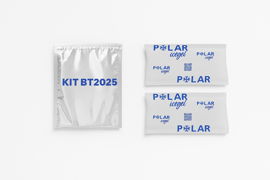 Busta Termica 20x25cm con Ghiaccio Sintetico - Kit Completo Spedizione Refrigerata