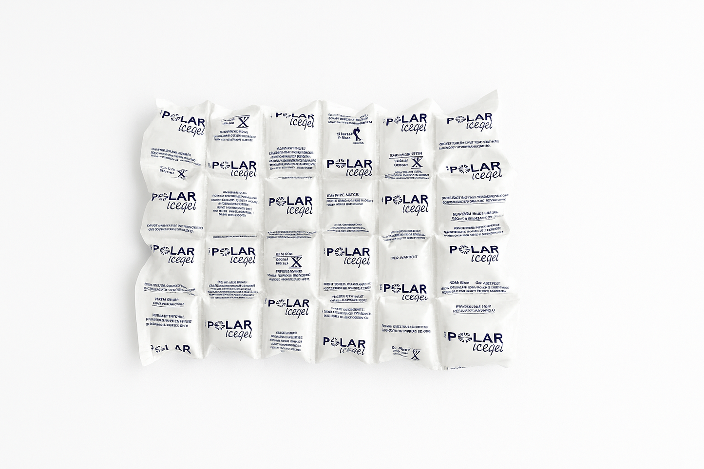 Cuscinetti Ghiaccio Sintetico 24 Cellette 880g - Congelamento Rapido