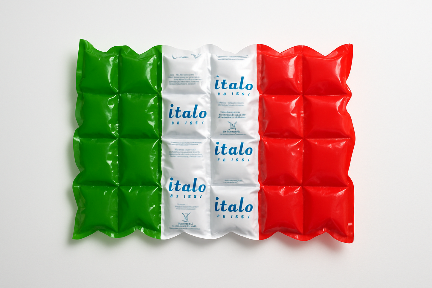 Cuscinetti Ghiaccio Sintetico 24 Cellette 880g - Congelamento Rapido