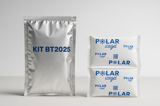 Buste Termiche 20×25 Kit Completo - 20 Pezzi + Ghiaccio Sintetico